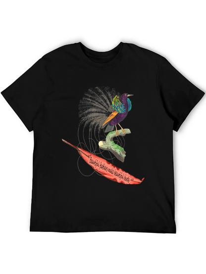 Bird of Paradise Graphic Tee - Nature Inspired Design