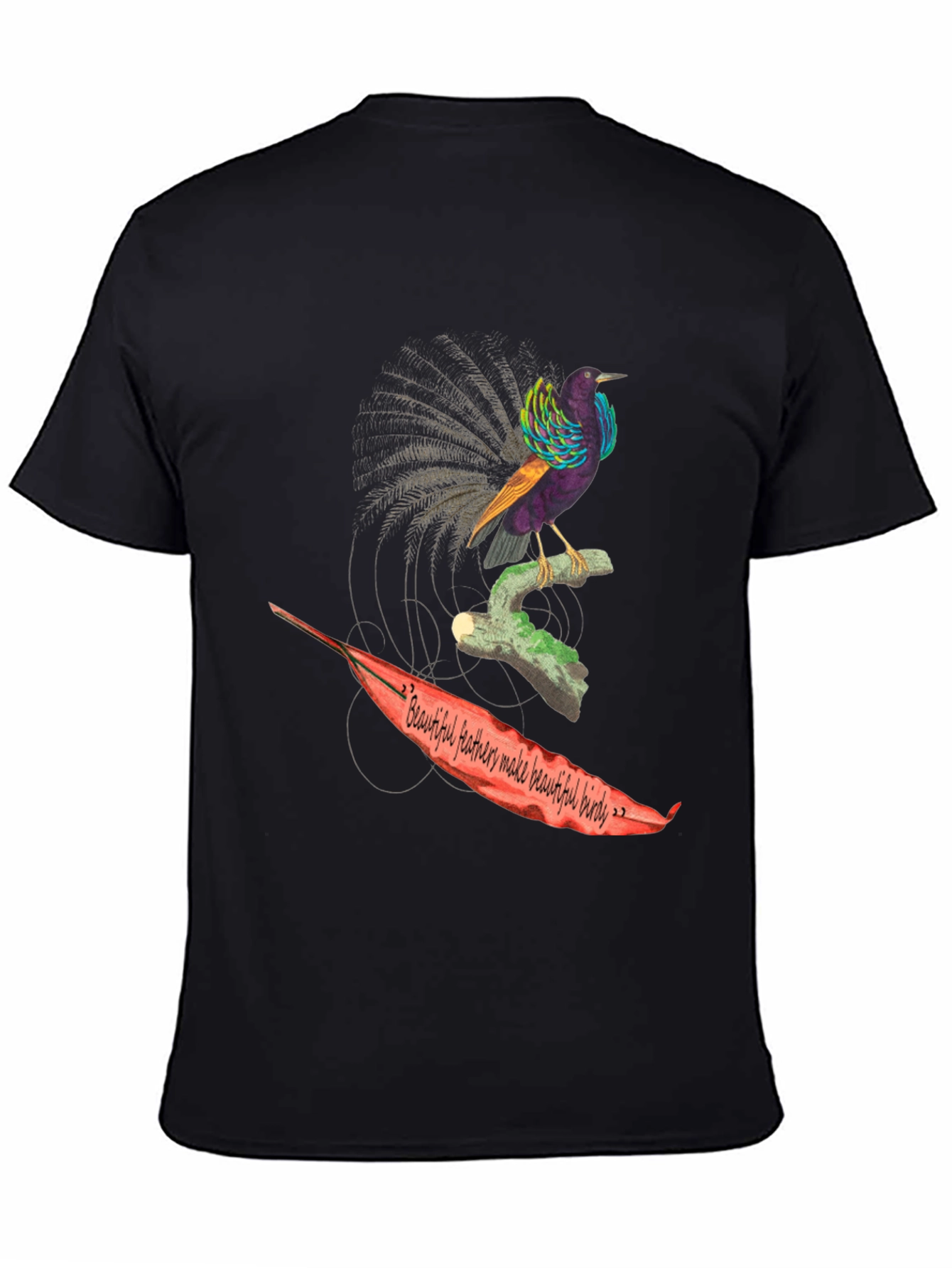 Bird of Paradise Graphic Tee - Nature Inspired Design