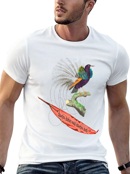 Bird of Paradise Graphic Tee - Nature Inspired Design