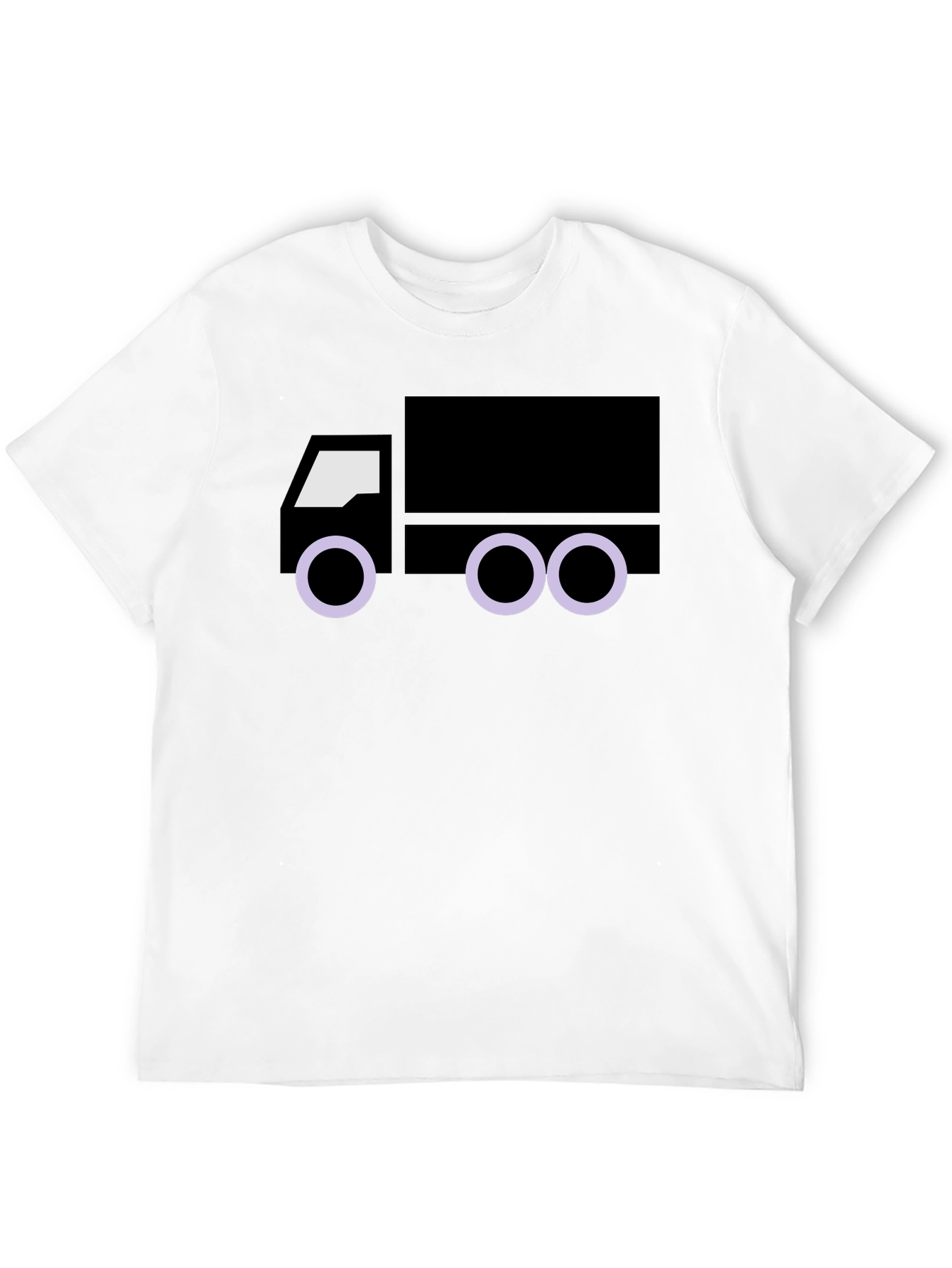 Truck Graphic Tee - Black Cotton Blend