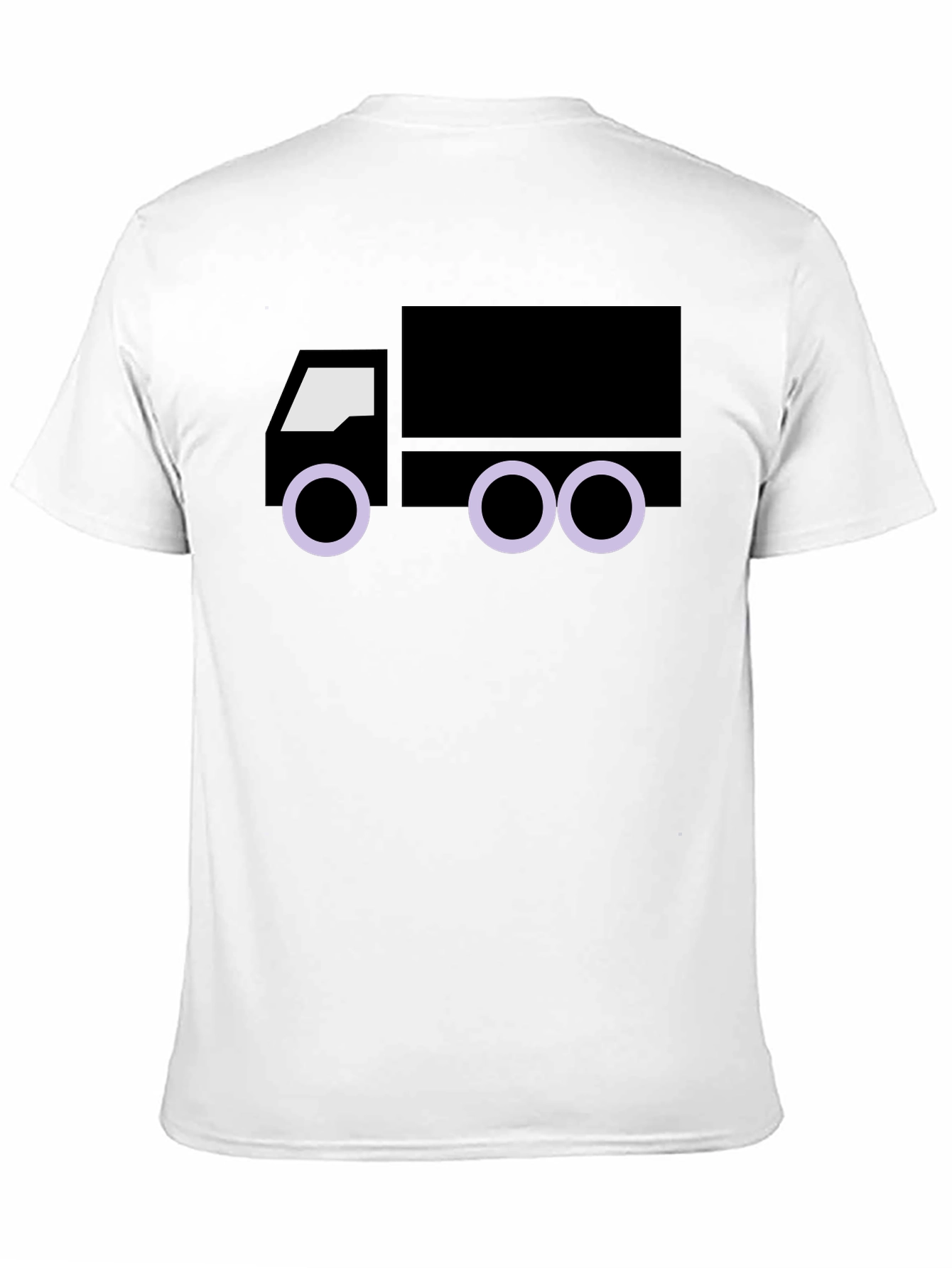 Truck Graphic Tee - Black Cotton Blend