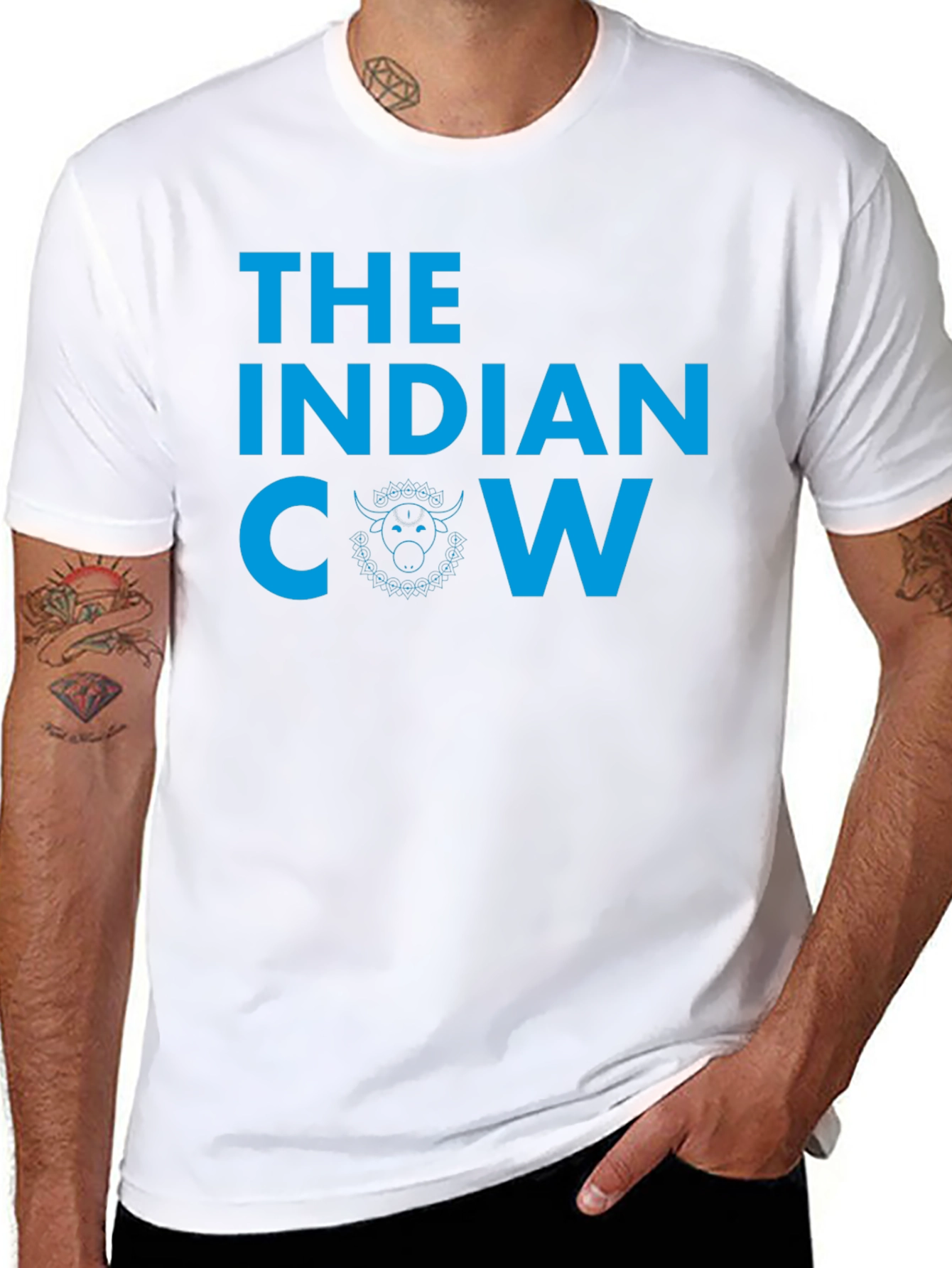 The Indian Cow Graphic Tee