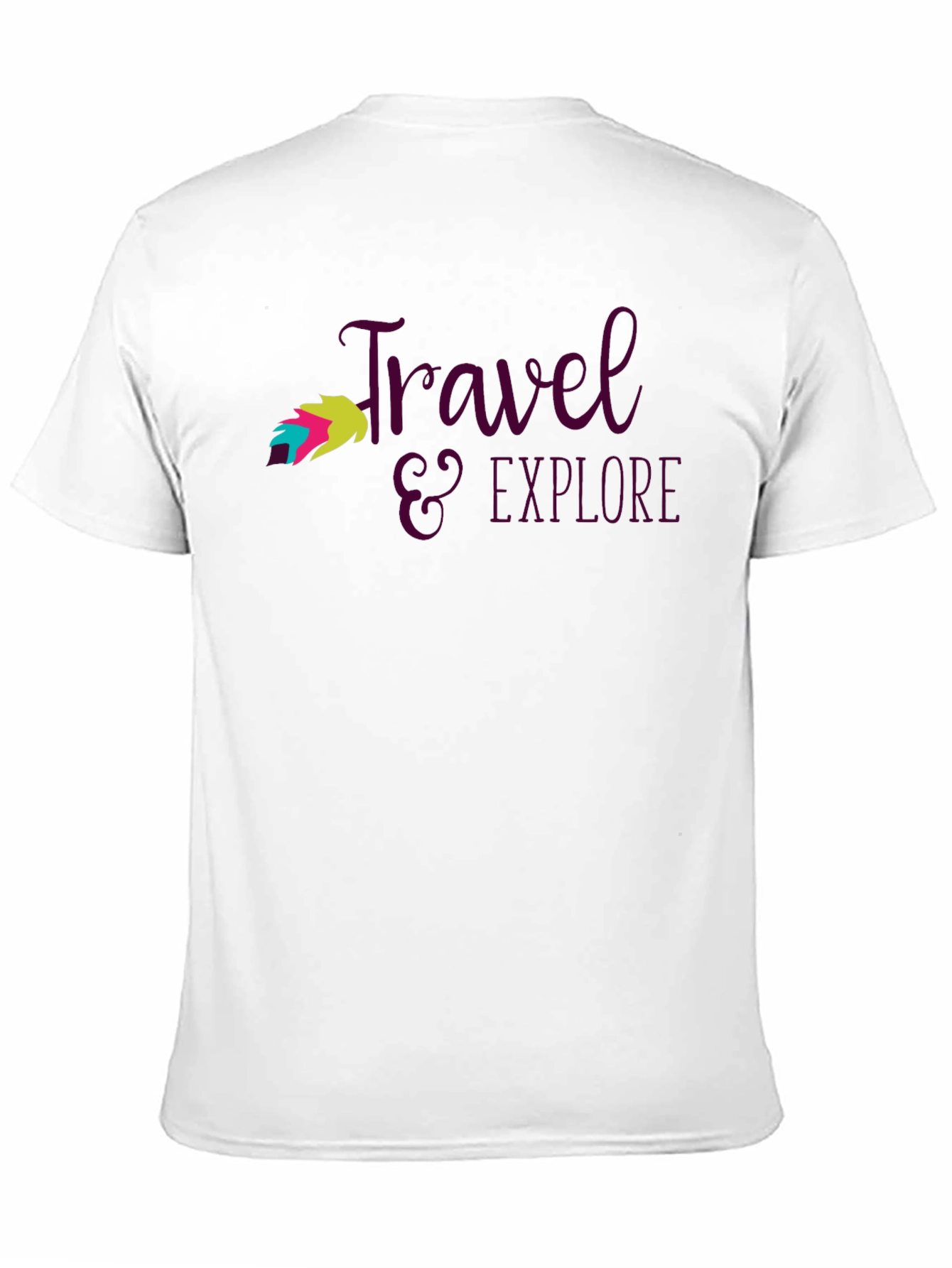 Travel & Explore Graphic Tee - Black