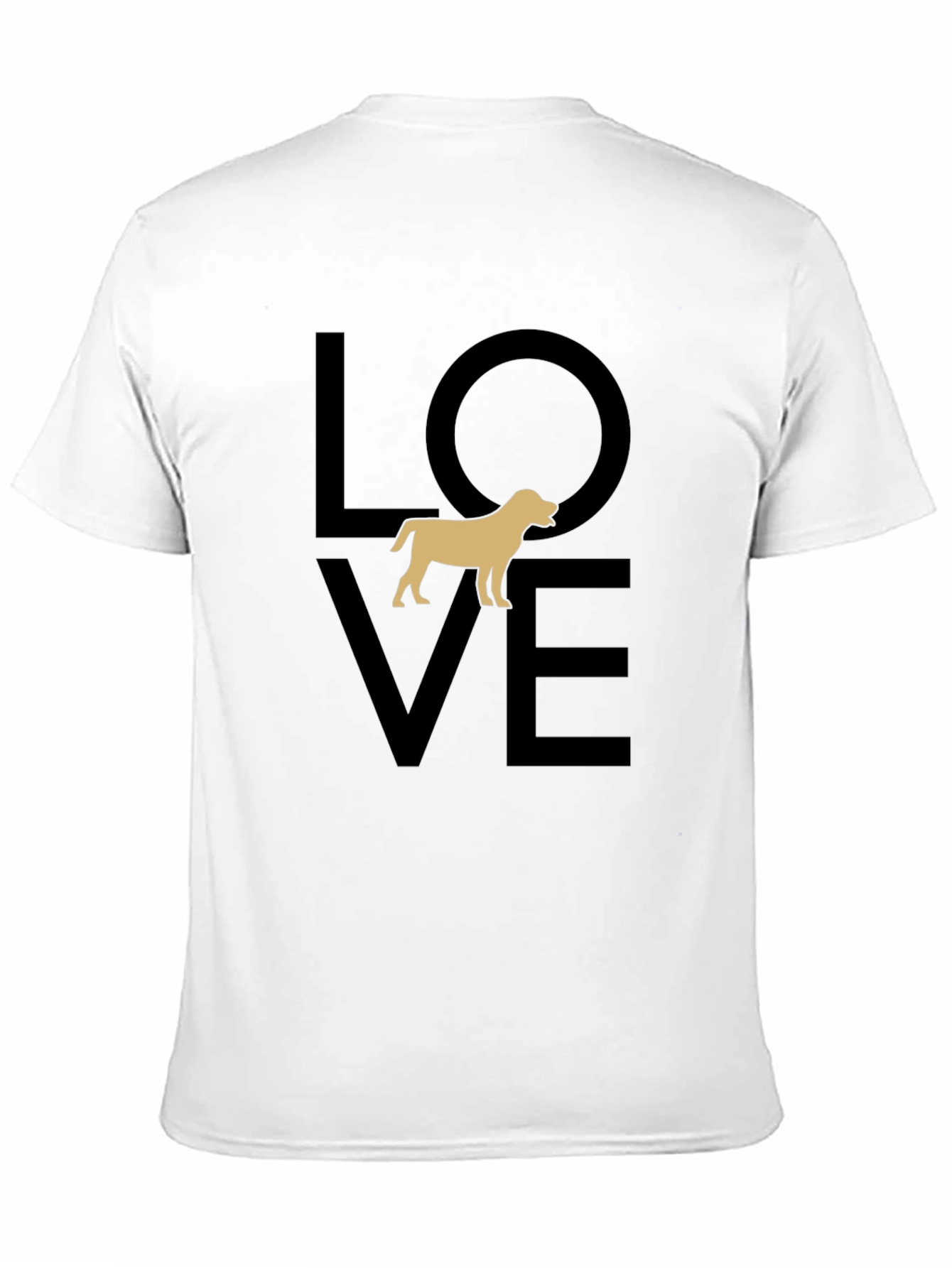 Love Dog Black Graphic Tee