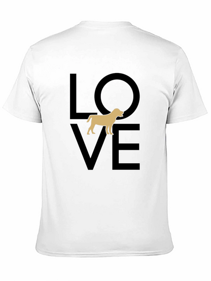 Love Dog Black Graphic Tee