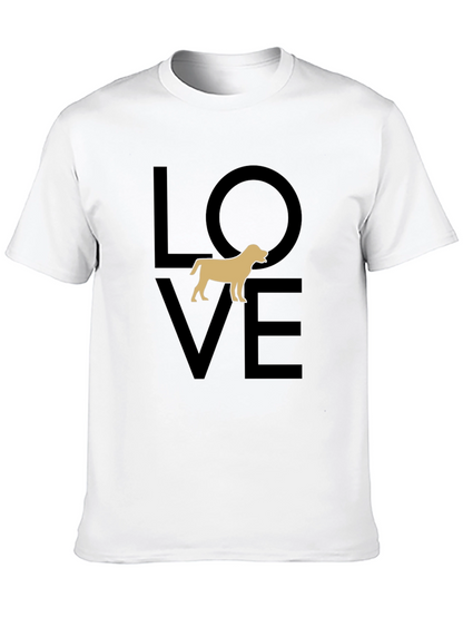 Love Dog Black Graphic Tee