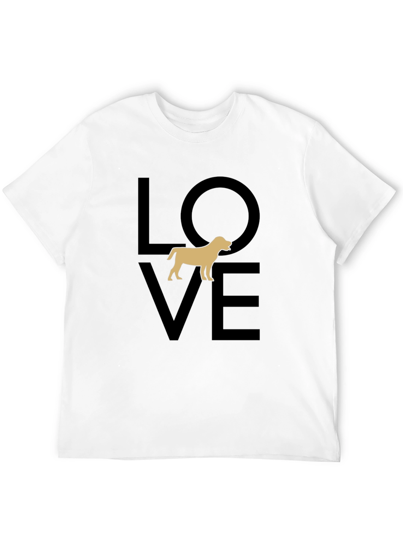 Love Dog Black Graphic Tee