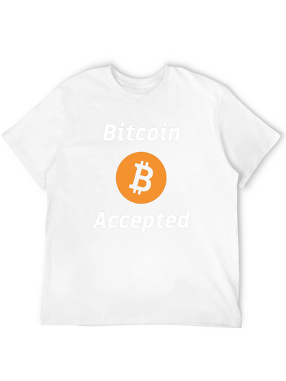 Bitcoin Accepted Black T-Shirt