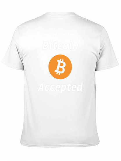 Bitcoin Accepted Black T-Shirt