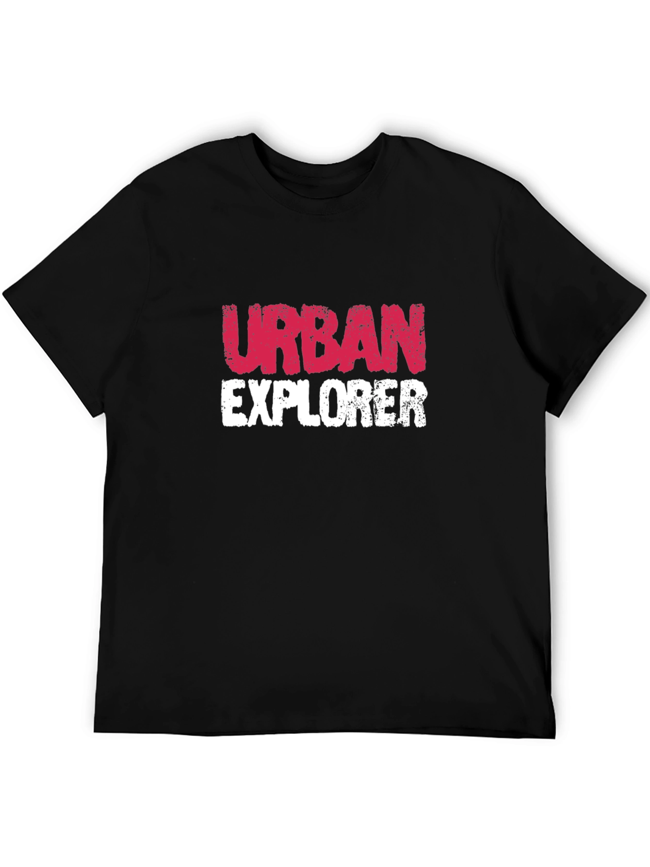 Urban Explorer Graphic T-Shirt - Black