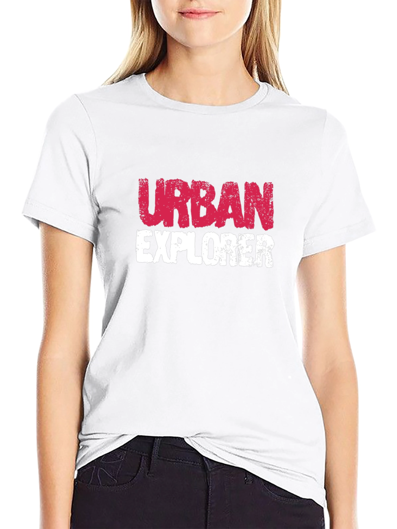 Urban Explorer Graphic T-Shirt - Black