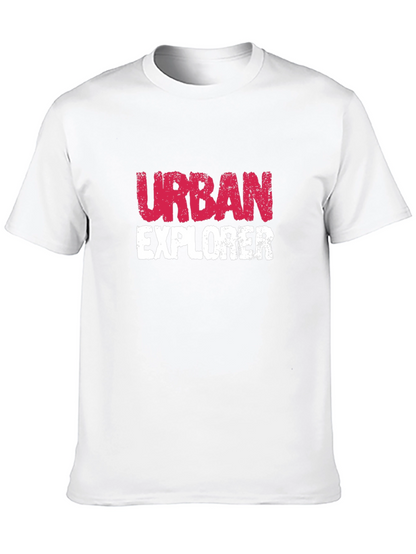 Urban Explorer Graphic T-Shirt - Black