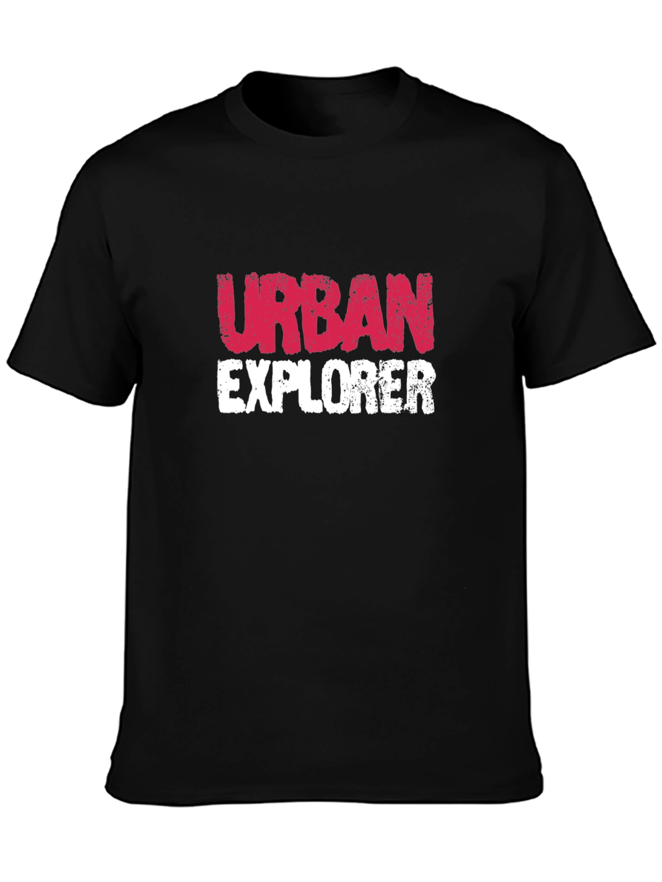 Urban Explorer Graphic T-Shirt - Black