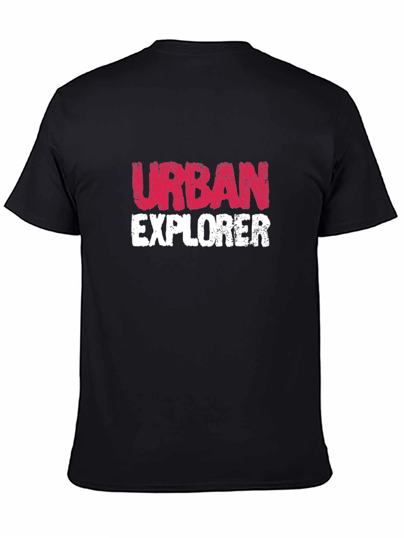 Urban Explorer Graphic T-Shirt - Black