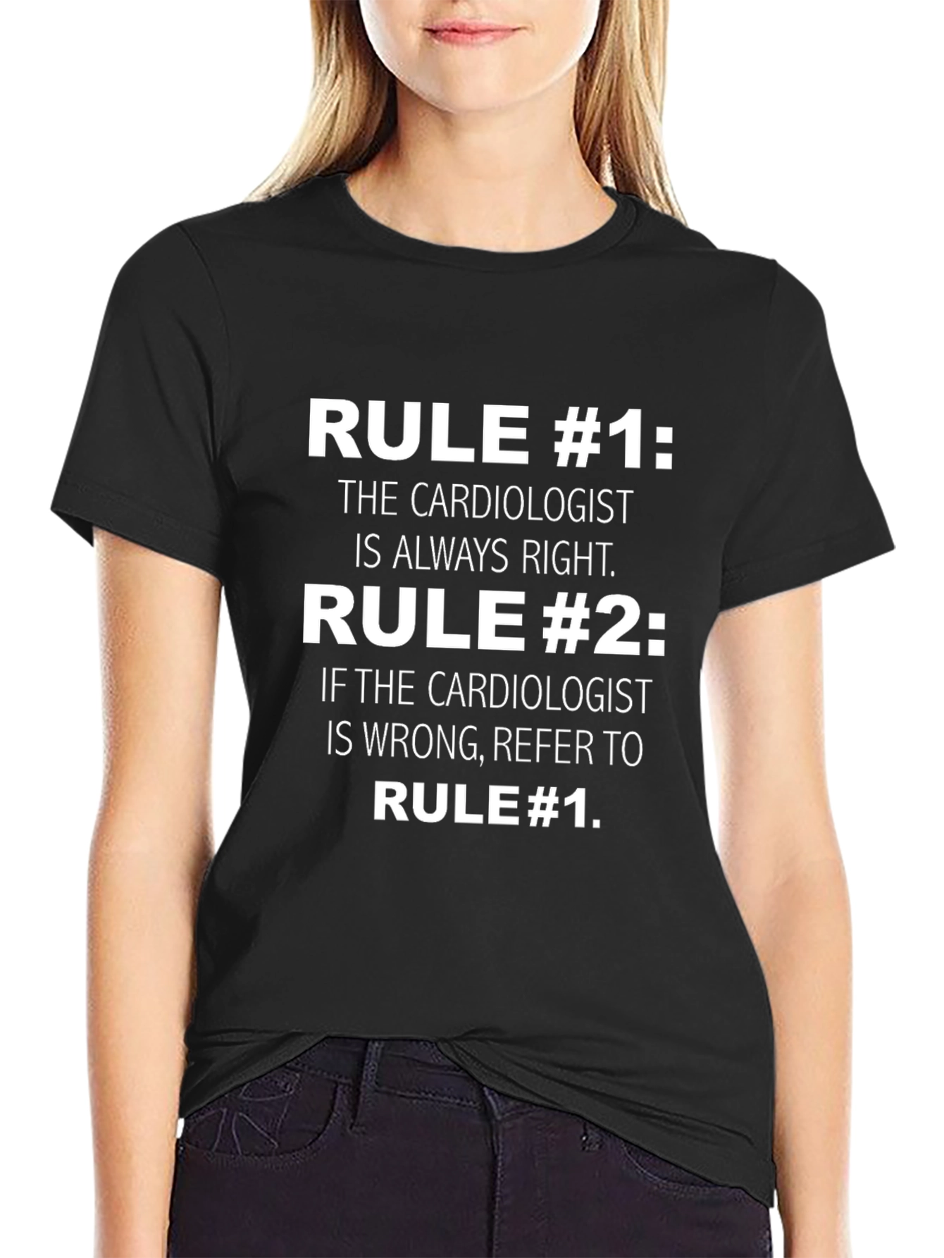 Cardiologist Rules Graphic T-Shirt