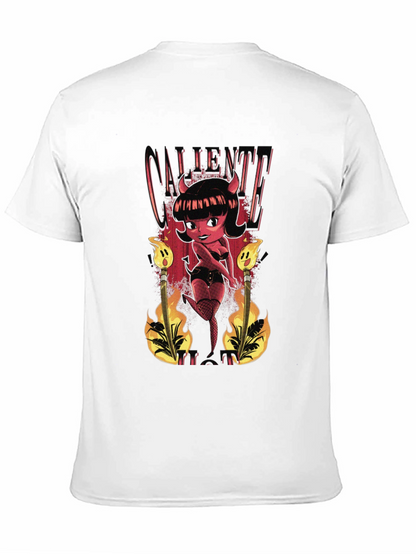 Caliente Devil Girl Graphic T-Shirt