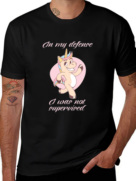 Unsupervised Unicorn T-Shirt - Funny Novelty Tee
