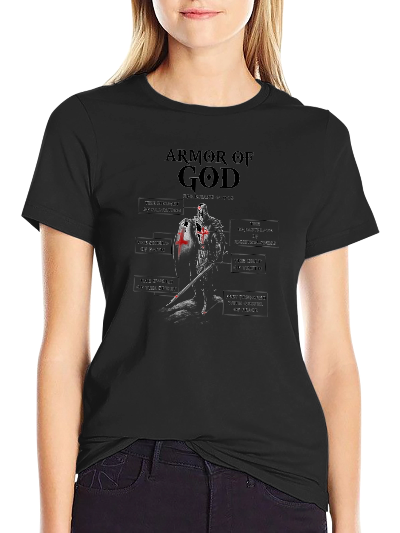 Armor of God T-Shirt | Christian Knight Tee