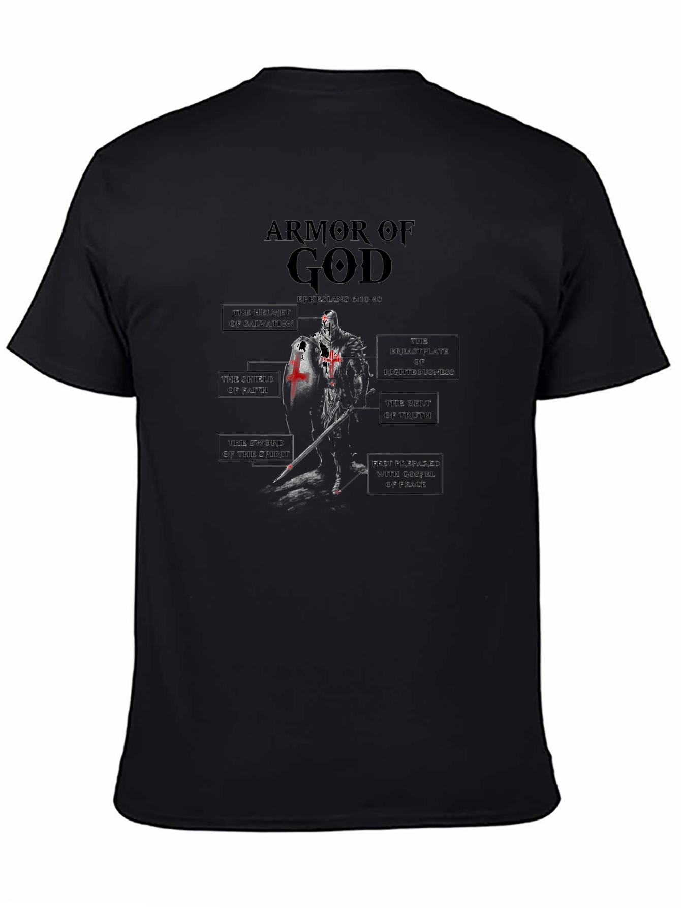 Armor of God T-Shirt | Christian Knight Tee