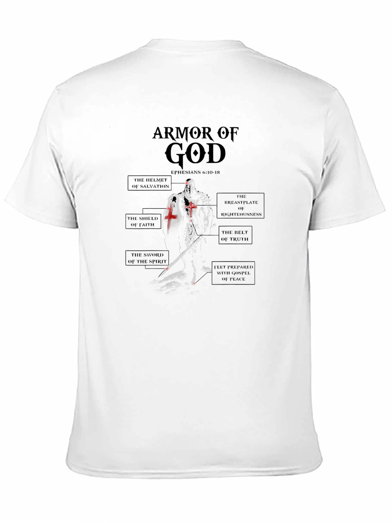 Armor of God T-Shirt | Christian Knight Tee