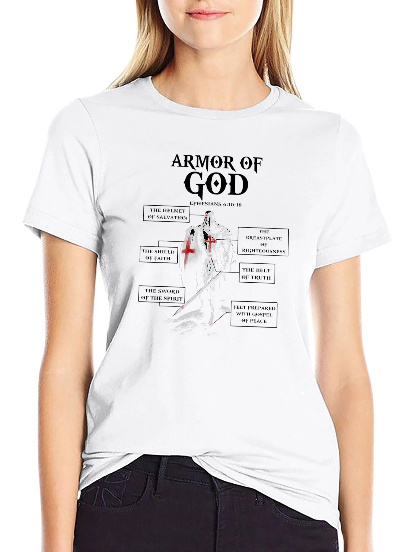 Armor of God T-Shirt | Christian Knight Tee