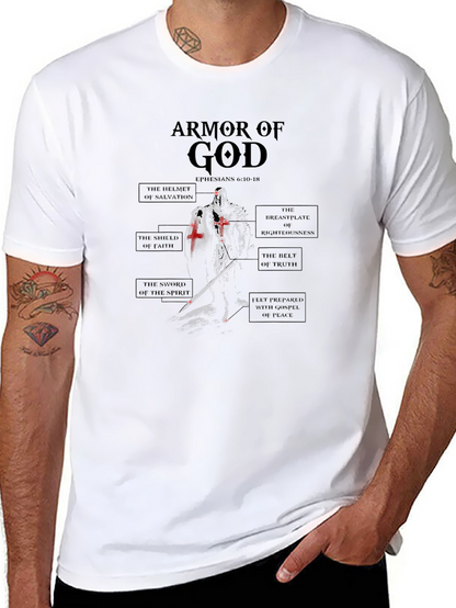 Armor of God T-Shirt | Christian Knight Tee