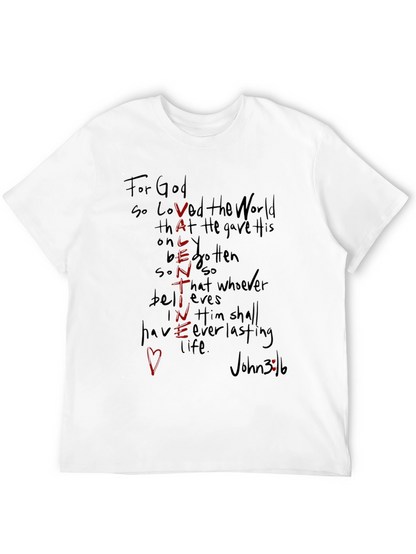 Valentines Day Christian Black T-Shirt