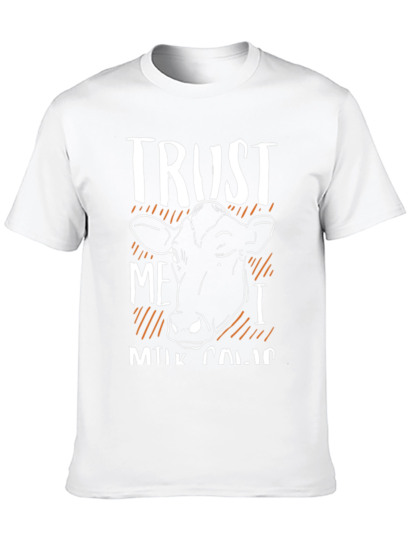Trust Me I Milk Cows Black T-Shirt