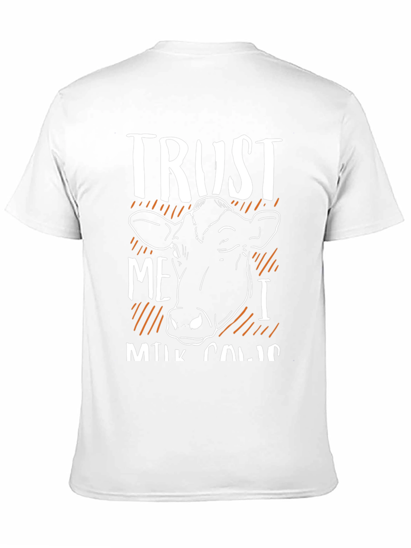 Trust Me I Milk Cows Black T-Shirt