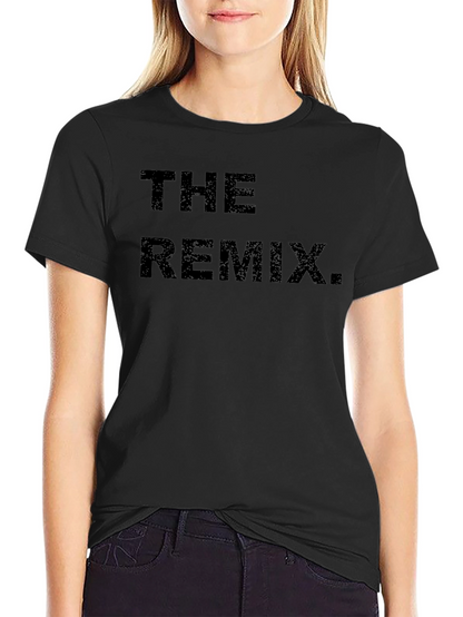 The Remix Crew Neck T-Shirt - Black