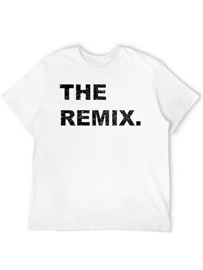 The Remix Crew Neck T-Shirt - Black
