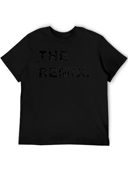 The Remix Crew Neck T-Shirt - Black
