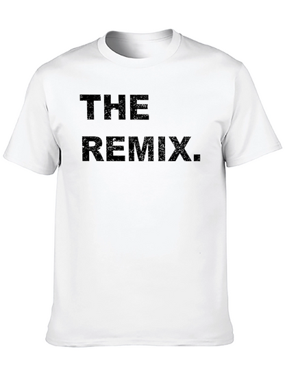 The Remix Crew Neck T-Shirt - Black