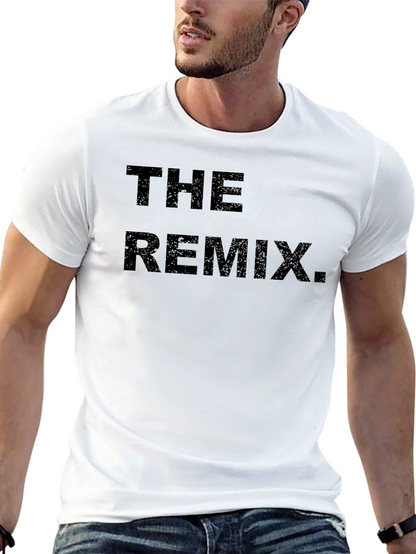 The Remix Crew Neck T-Shirt - Black