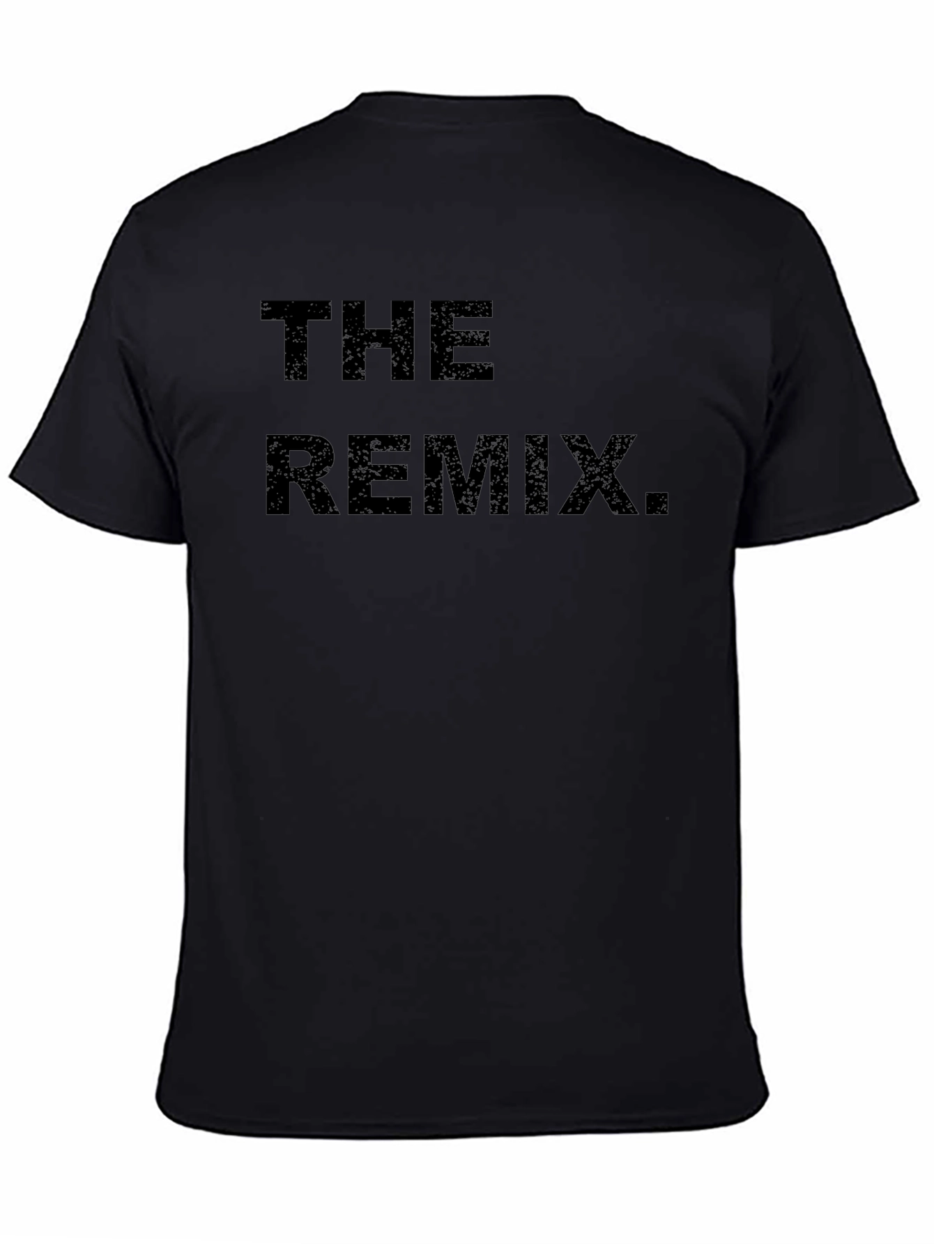 The Remix Crew Neck T-Shirt - Black