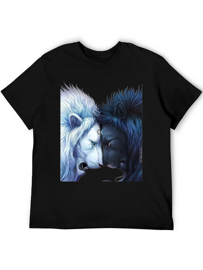 Yin Yang Lions Graphic Tee