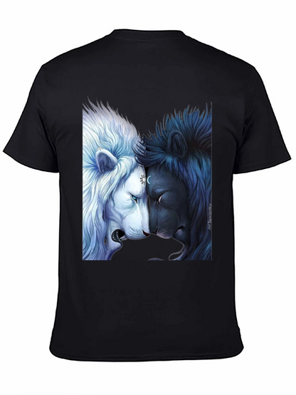 Yin Yang Lions Graphic Tee