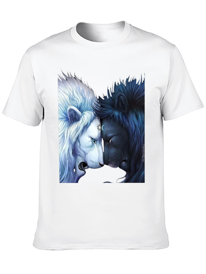 Yin Yang Lions Graphic Tee