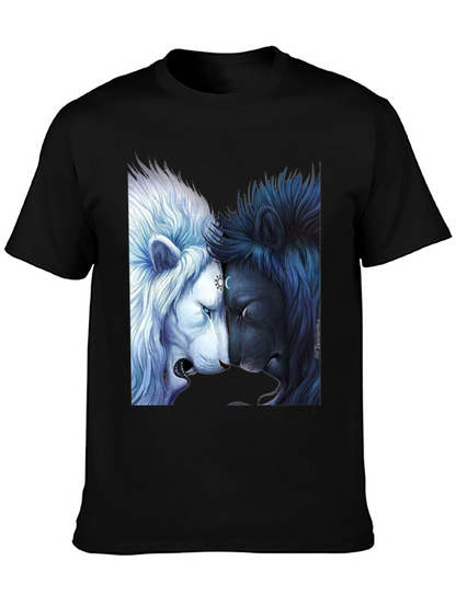 Yin Yang Lions Graphic Tee