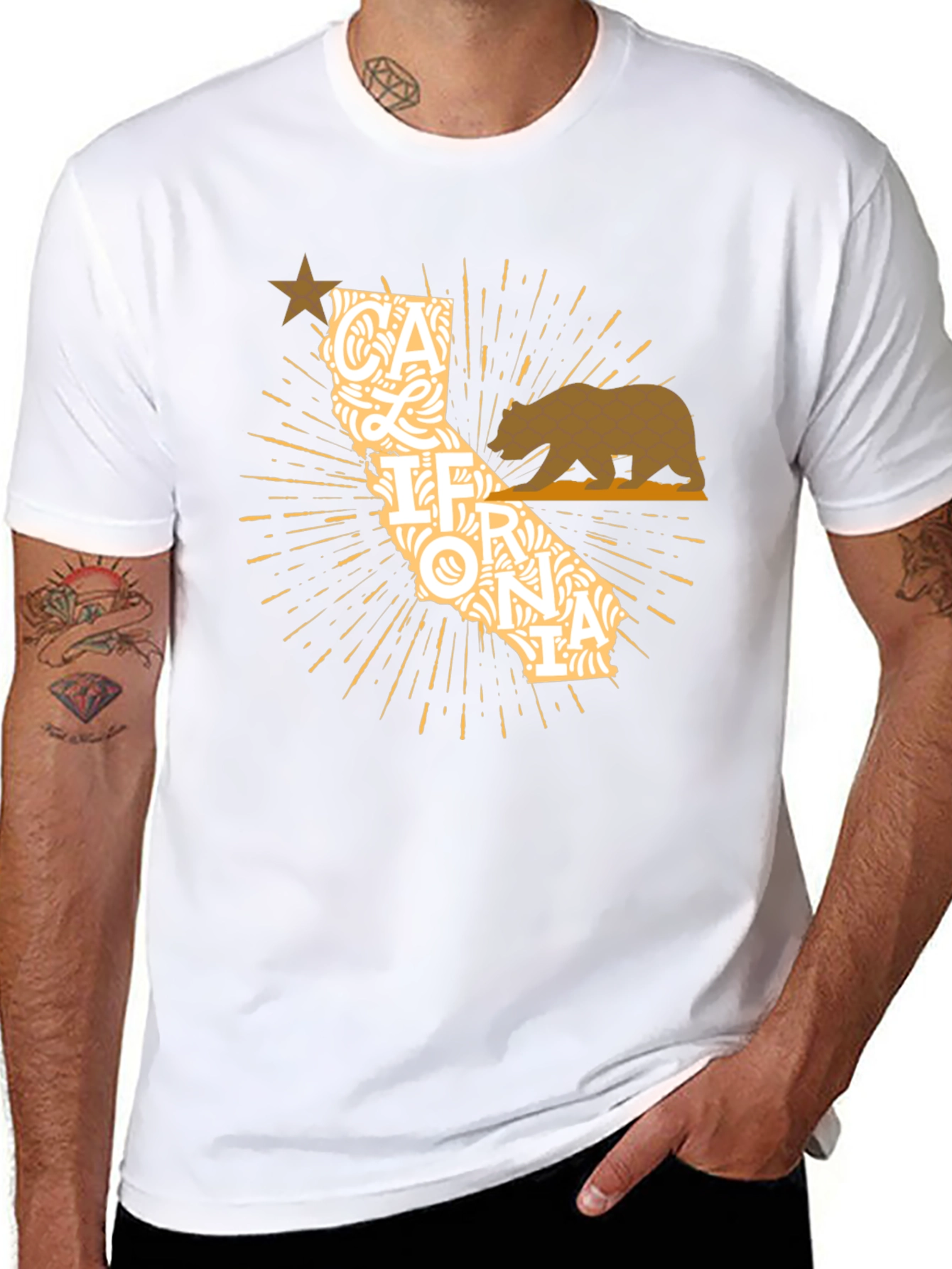 California Bear State T-Shirt