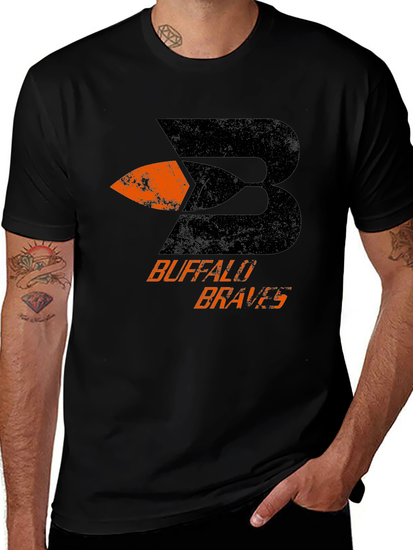Buffalo Braves T-Shirt Retro Design
