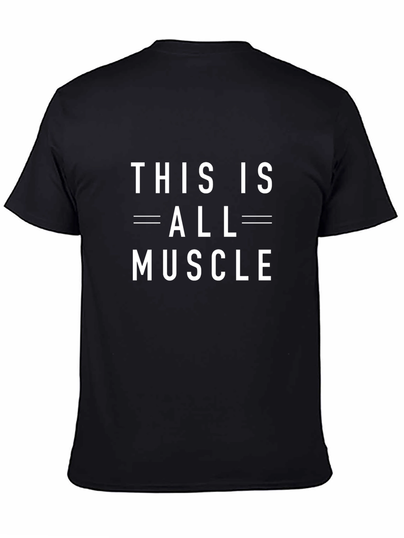 This Is All Muscle Graphic T-Shirt