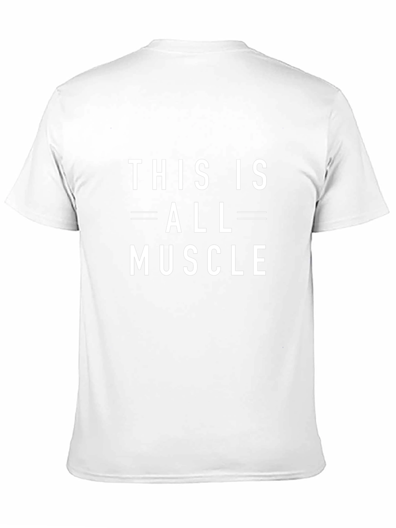 This Is All Muscle Graphic T-Shirt