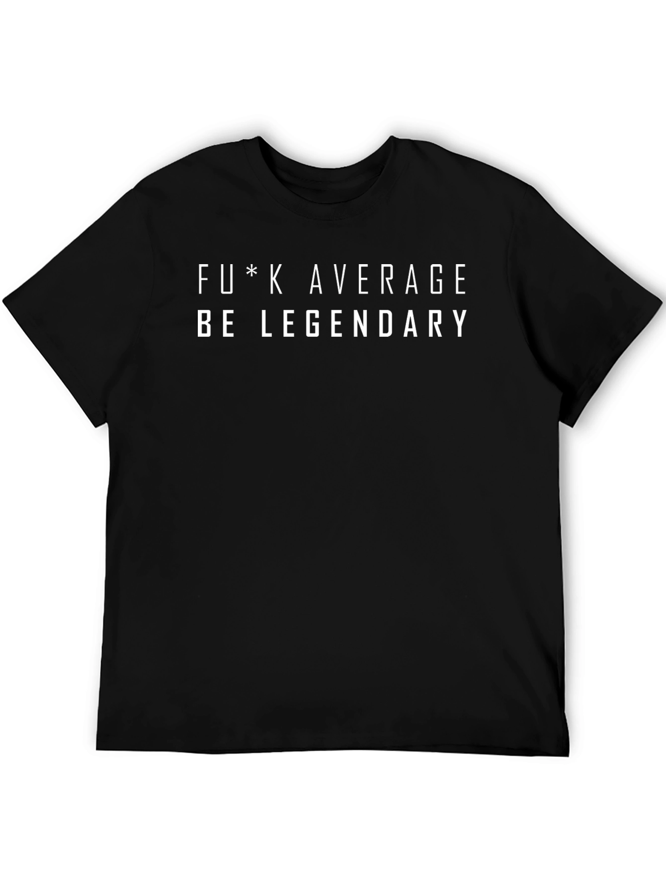 Be Legendary Graphic Tee - Black T-Shirt