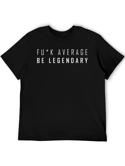 Be Legendary Graphic Tee - Black T-Shirt