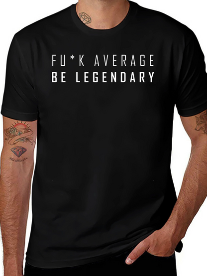 Be Legendary Graphic Tee - Black T-Shirt