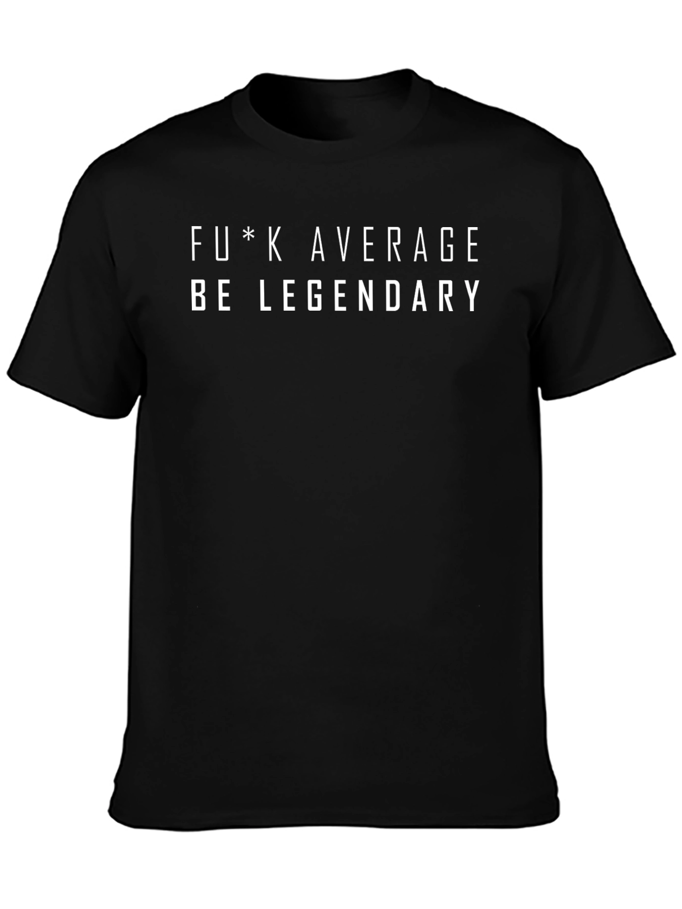 Be Legendary Graphic Tee - Black T-Shirt