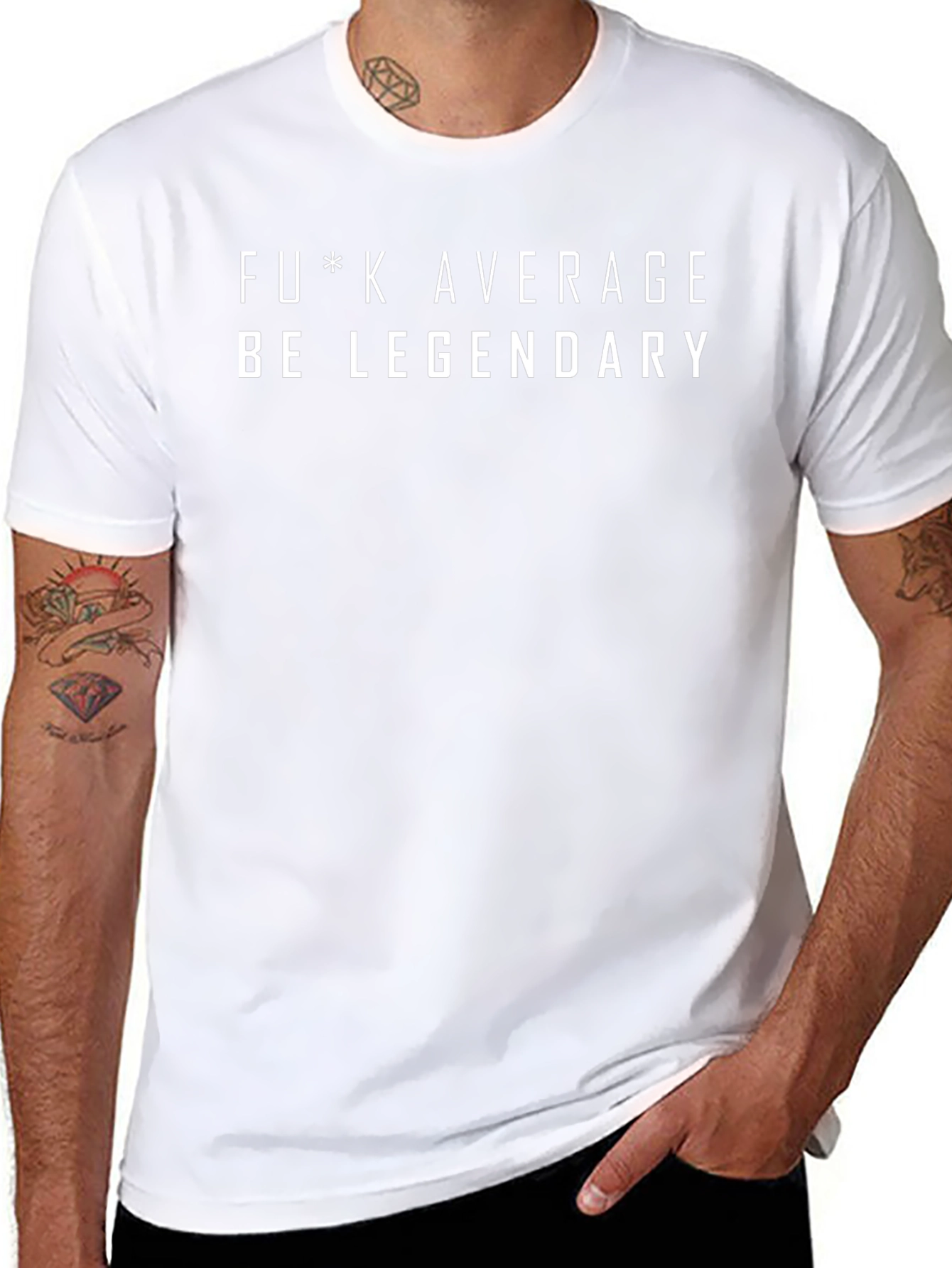 Be Legendary Graphic Tee - Black T-Shirt