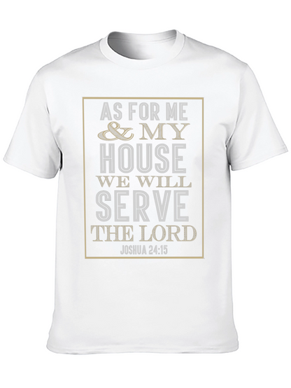 As For Me And My House T-Shirt