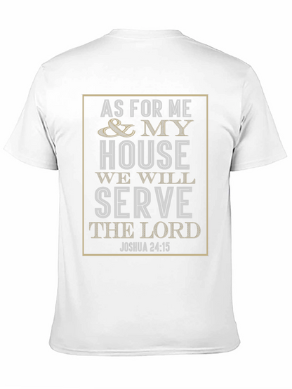 As For Me And My House T-Shirt